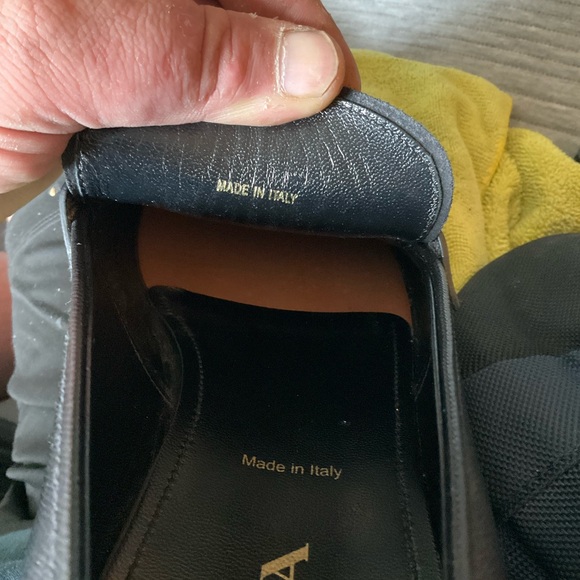 $990 Brand new Prada saffiano loafers. US 13 - Picture 5 of 9